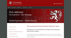 Desktop Screenshot of iaa-advisory.com
