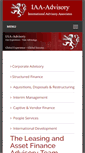 Mobile Screenshot of iaa-advisory.com